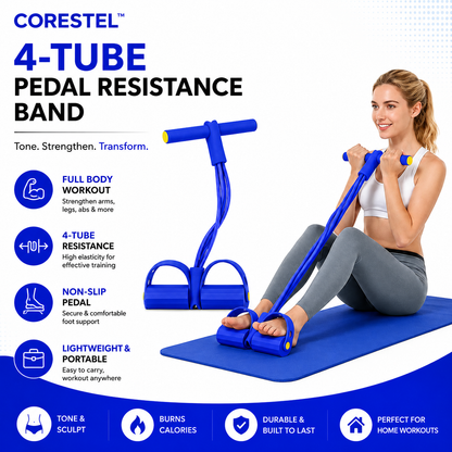 CORESTEL™ - Pedal Resistance Trainer For Home Gym